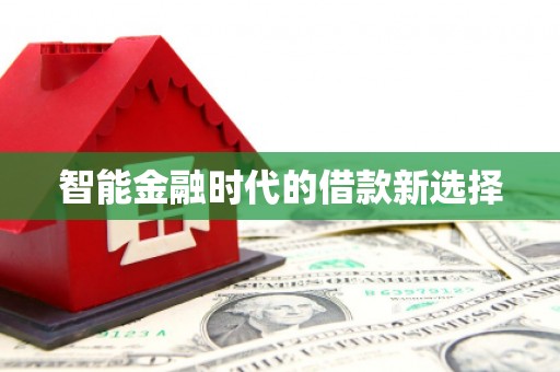 海盐智能金融时代的借款新选择