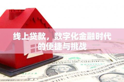 海盐线上贷款，数字化金融时代的便捷与挑战