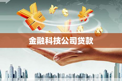 海盐金融科技公司贷款