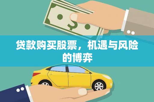 海盐贷款购买股票，机遇与风险的博弈