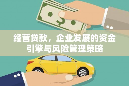 海盐经营贷款，企业发展的资金引擎与风险管理策略
