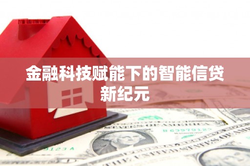 海盐金融科技赋能下的智能信贷新纪元