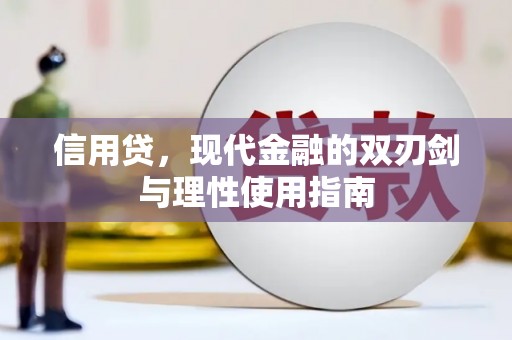 海盐信用贷，现代金融的双刃剑与理性使用指南