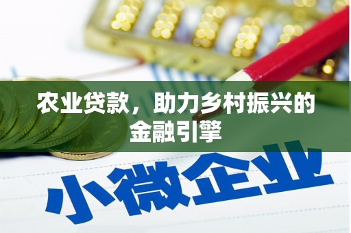 海盐农业贷款，助力乡村振兴的金融引擎