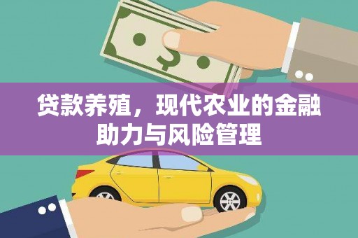 海盐贷款养殖，现代农业的金融助力与风险管理