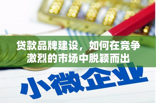 海盐贷款品牌建设，如何在竞争激烈的市场中脱颖而出