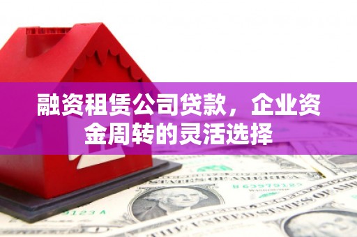 海盐融资租赁公司贷款，企业资金周转的灵活选择