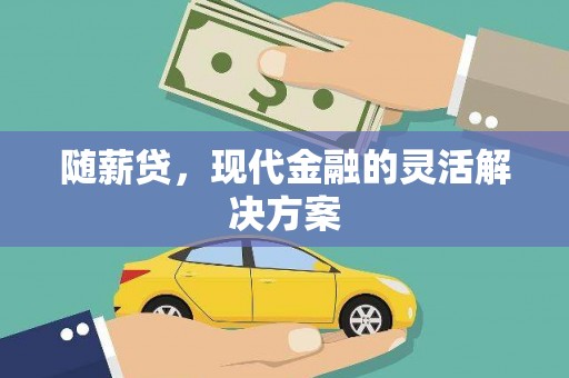 海盐随薪贷，现代金融的灵活解决方案