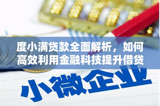 海盐度小满贷款全面解析，如何高效利用金融科技提升借贷体验