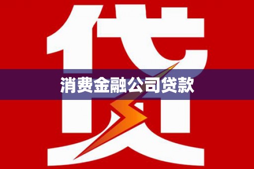 海盐消费金融公司贷款