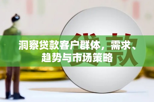 海盐洞察贷款客户群体，需求、趋势与市场策略