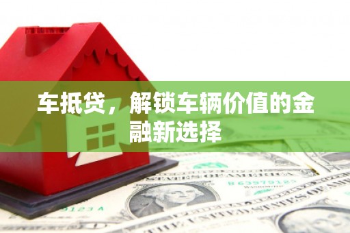 海盐车抵贷，解锁车辆价值的金融新选择