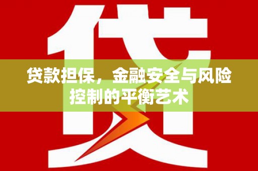 海盐贷款担保，金融安全与风险控制的平衡艺术