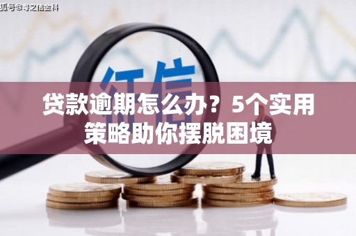 海盐贷款逾期怎么办？5个实用策略助你摆脱困境