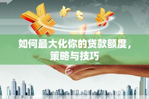海盐如何最大化你的贷款额度，策略与技巧