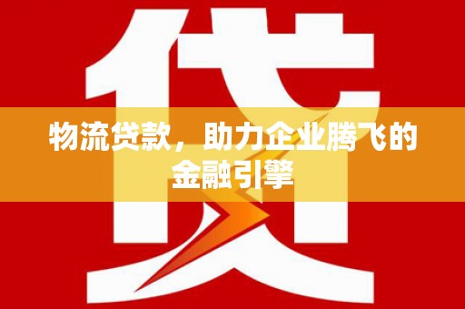 海盐物流贷款，助力企业腾飞的金融引擎