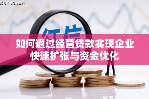 海盐如何通过经营贷款实现企业快速扩张与资金优化