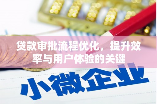 海盐贷款审批流程优化，提升效率与用户体验的关键