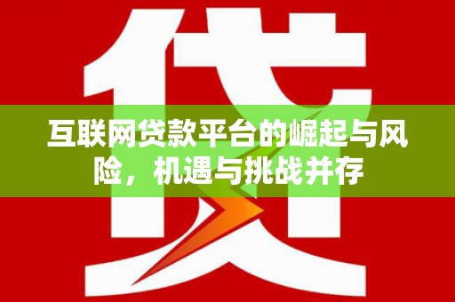 海盐互联网贷款平台的崛起与风险，机遇与挑战并存