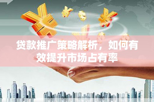 海盐贷款推广策略解析，如何有效提升市场占有率