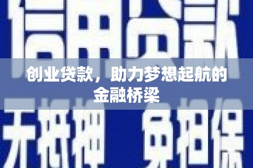 海盐创业贷款，助力梦想起航的金融桥梁