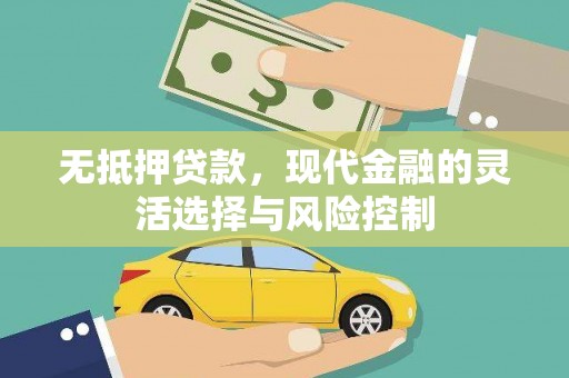 海盐无抵押贷款，现代金融的灵活选择与风险控制
