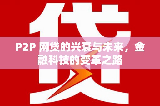 海盐P2P 网贷的兴衰与未来，金融科技的变革之路