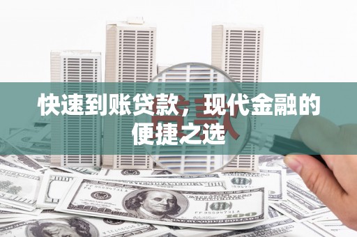 海盐快速到账贷款，现代金融的便捷之选