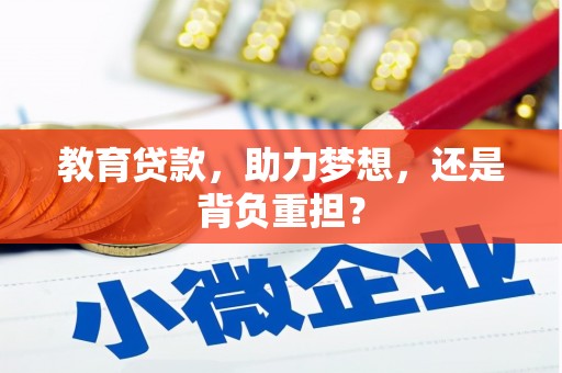 海盐教育贷款，助力梦想，还是背负重担？