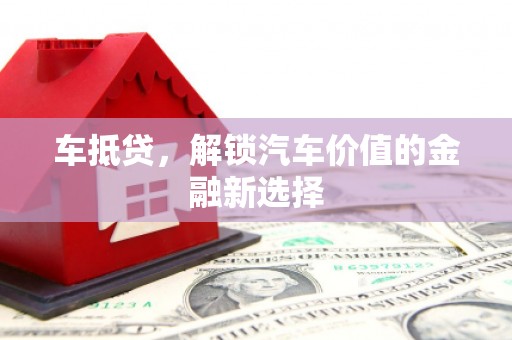 海盐车抵贷，解锁汽车价值的金融新选择