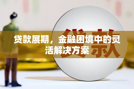 海盐贷款展期，金融困境中的灵活解决方案