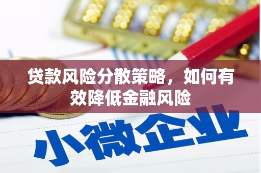 海盐贷款风险分散策略，如何有效降低金融风险