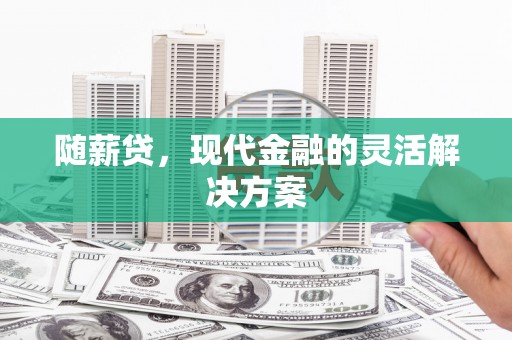 海盐随薪贷，现代金融的灵活解决方案