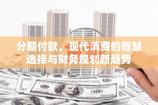 海盐分期付款，现代消费的智慧选择与财务规划新趋势