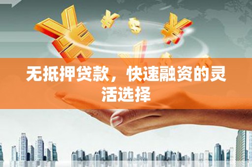 海盐无抵押贷款，快速融资的灵活选择