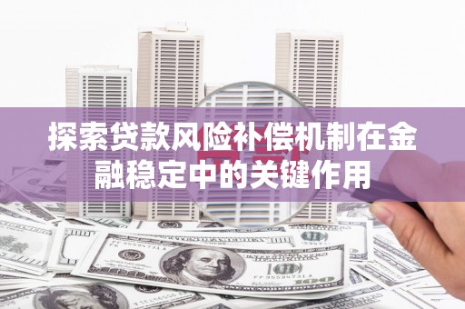 海盐探索贷款风险补偿机制在金融稳定中的关键作用