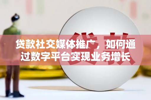 海盐贷款社交媒体推广，如何通过数字平台实现业务增长