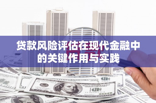 海盐贷款风险评估在现代金融中的关键作用与实践