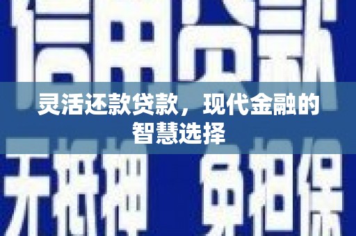 海盐灵活还款贷款，现代金融的智慧选择