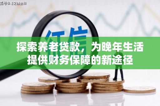海盐探索养老贷款，为晚年生活提供财务保障的新途径
