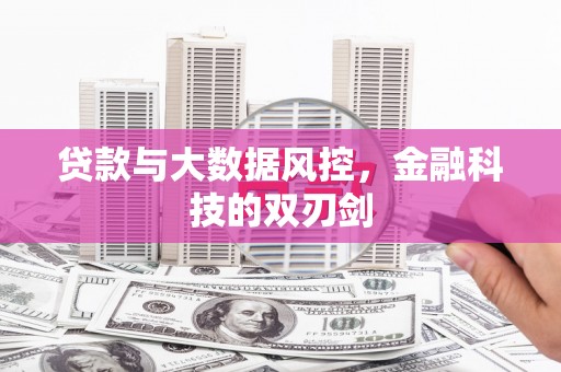 海盐贷款与大数据风控，金融科技的双刃剑