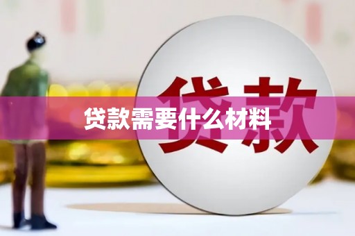 海盐贷款需要什么材料