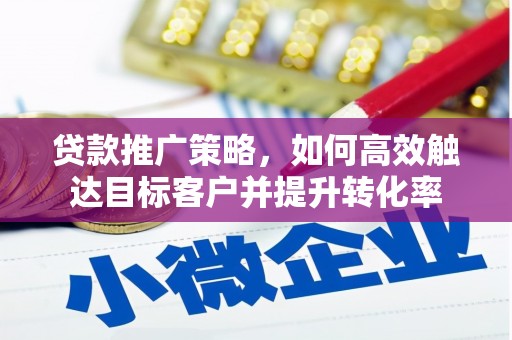 海盐贷款推广策略，如何高效触达目标客户并提升转化率
