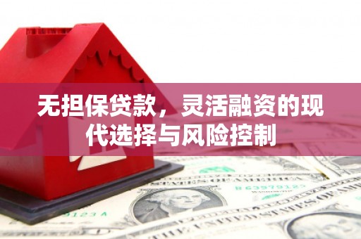 海盐无担保贷款，灵活融资的现代选择与风险控制