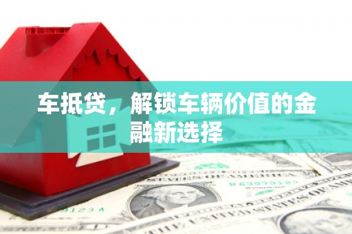 海盐车抵贷，解锁车辆价值的金融新选择