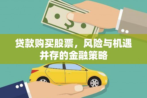 海盐贷款购买股票，风险与机遇并存的金融策略