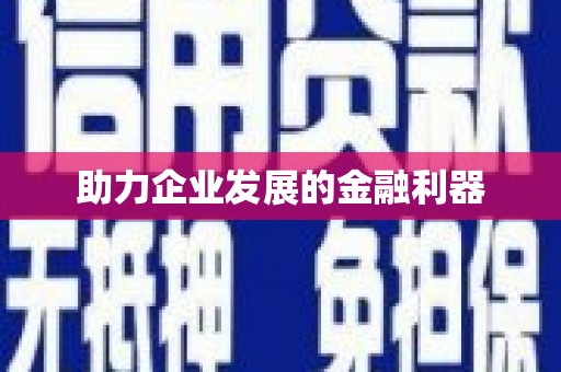 海盐助力企业发展的金融利器