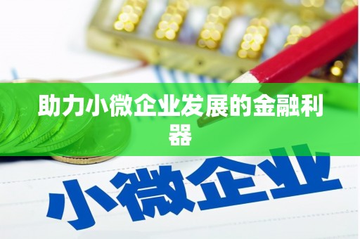 海盐助力小微企业发展的金融利器
