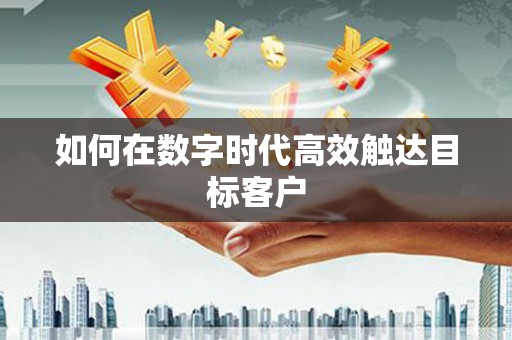 海盐如何在数字时代高效触达目标客户